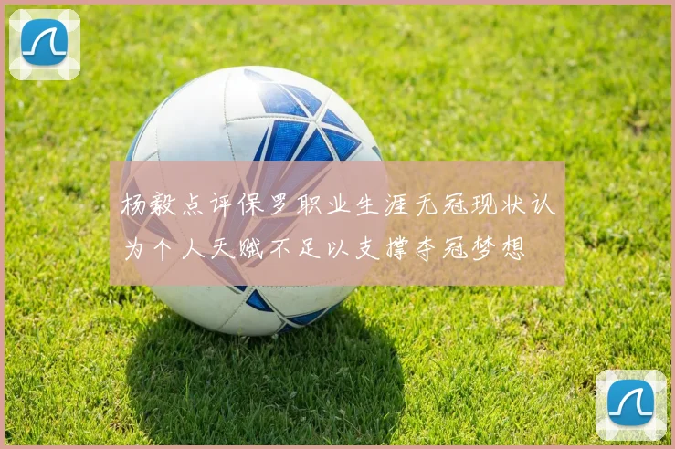 杨毅点评保罗职业生涯无冠现状认为个人天赋不足以支撑夺冠梦想